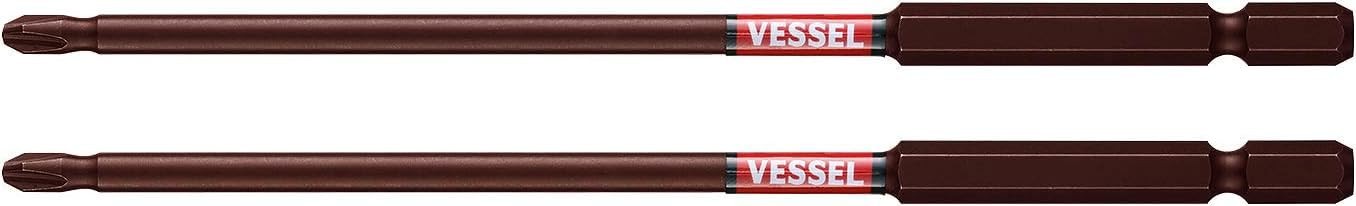 Recessed SAKISUBO Bit(2 piece set) [No.SS162150] (Ph No.2 x O/D 4.5 x 150 2PC...