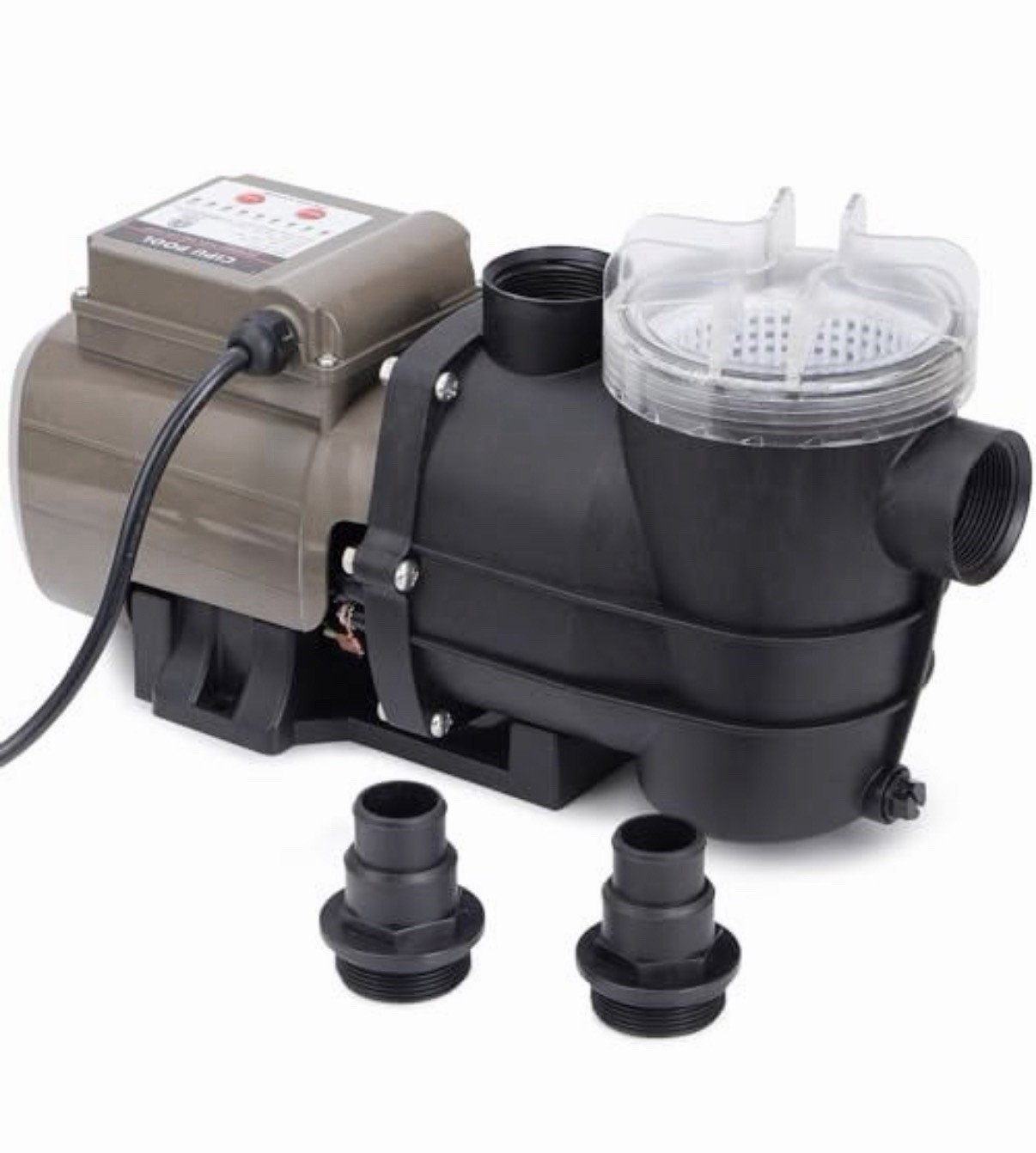 CIPU Above Ground Pool Pump w/Timer 2700GPH 115V Powerful Self Priming