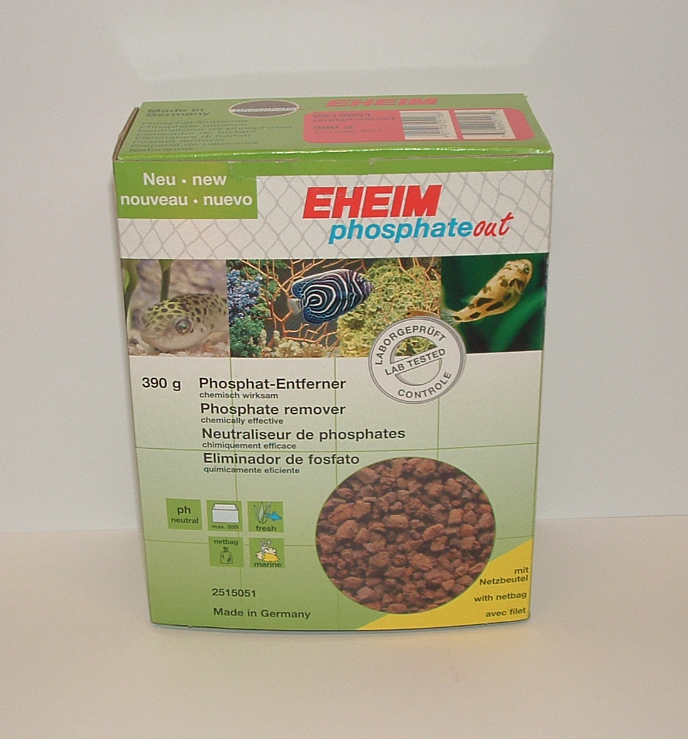 EHEIM 2515051 PHOSPHATE OUT 390g. Filter Media. Aquarium