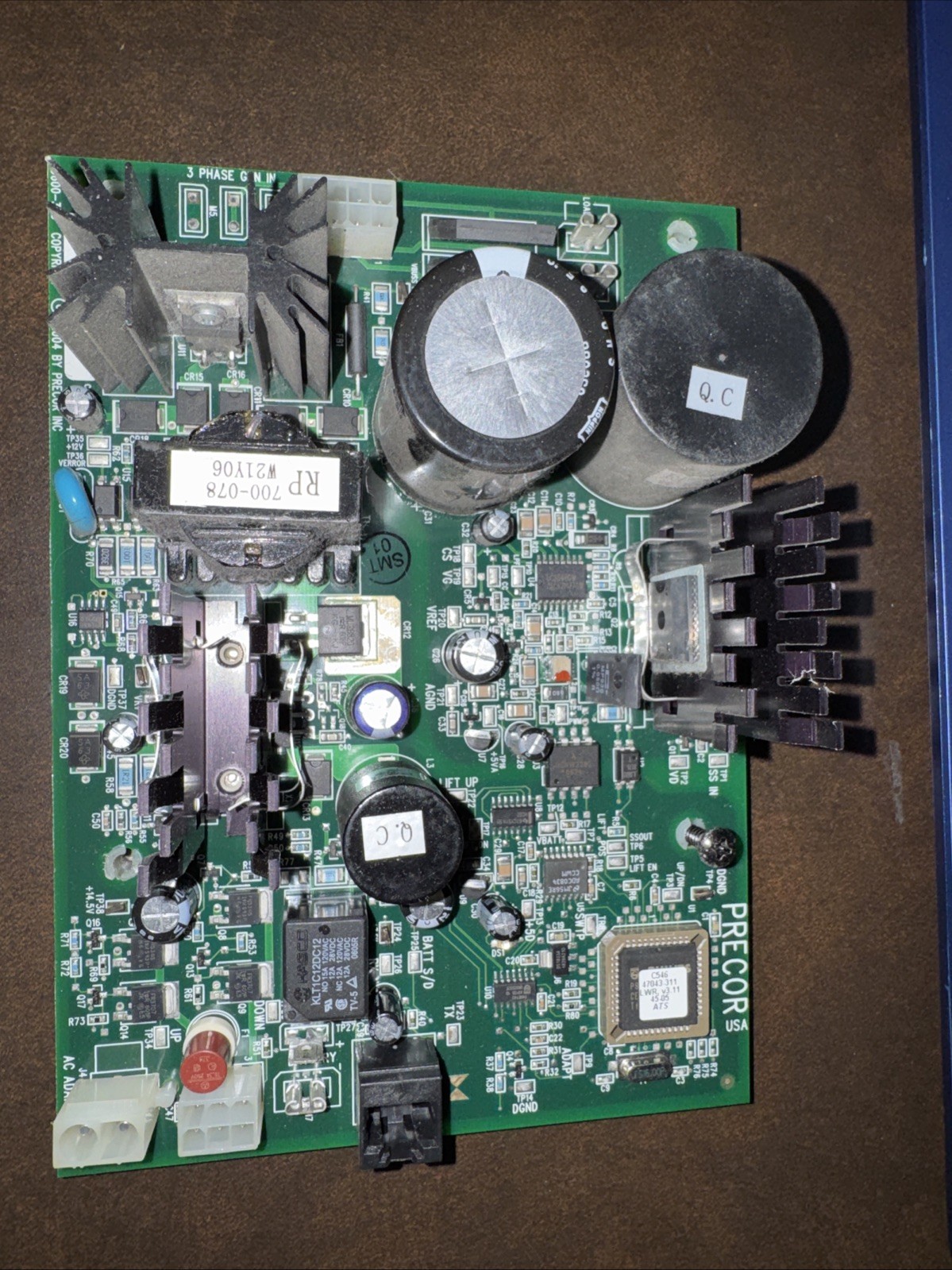 Precor EFX 546 Pre-Experience Lower Board