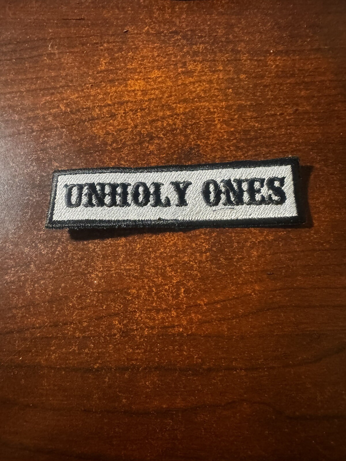 SOA Unholy Ones Sew On Or Iron  on biker vest patches