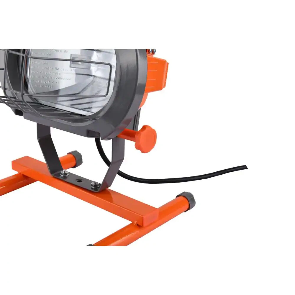 HDX 600-Watt Halogen Portable Work Light w/ Adjustable Head, 5 ft Power Cord