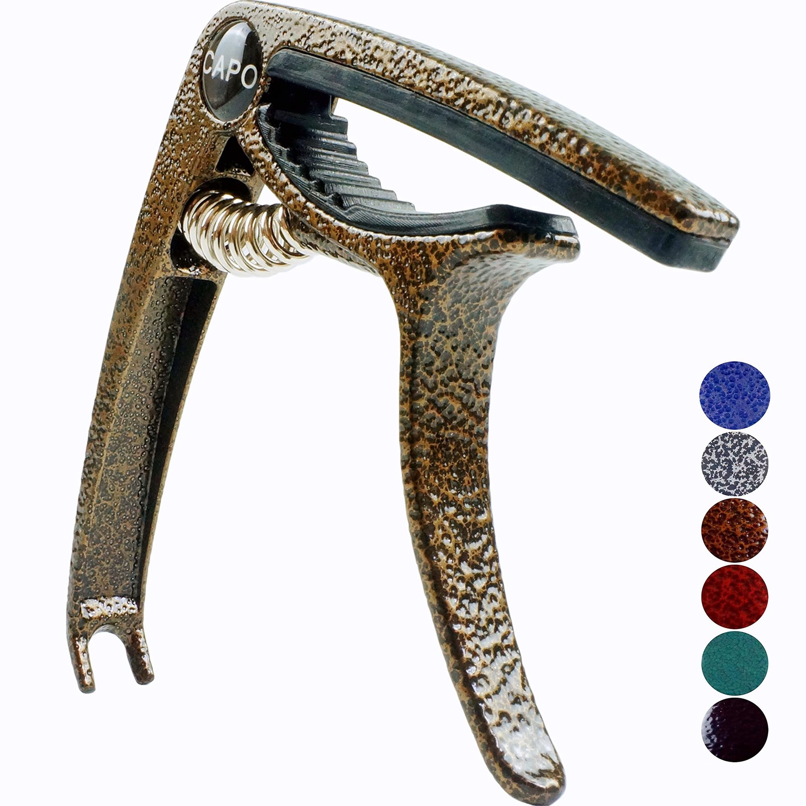 Yunshan Guitar Capo, Lightweight Zinc Alloy Capo for Acoustic and Electric Gu...