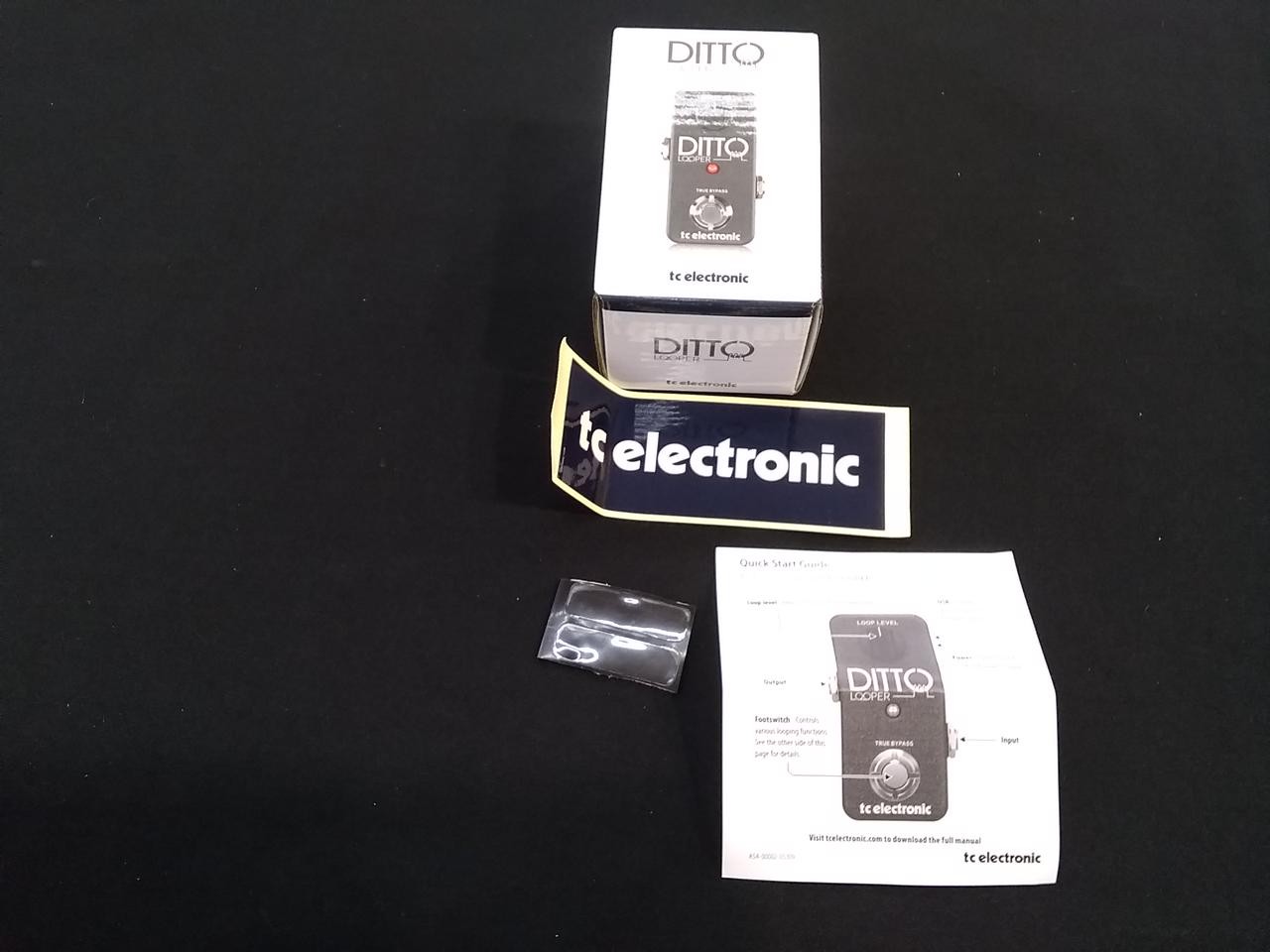 TC Electronic Ditto Looper Guitar Pedal Effects Loop True Bypass Compact