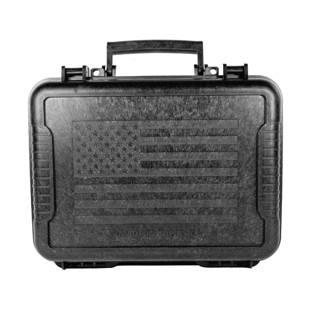 TSA Approved Hard Sided Handgun Case for Pistol Lockable Security 3.5x11.5x9.5