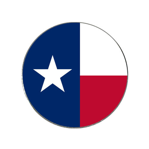Texas State Flag Golf Ball Marker Lone Star