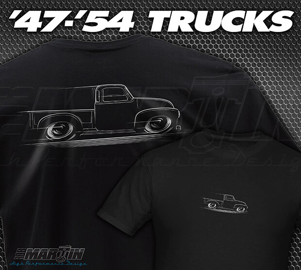47-54 Chevy / GMC Truck T-Shirt Chevrolet 1947 1948 1949 1950 1951 1952 1953 AD