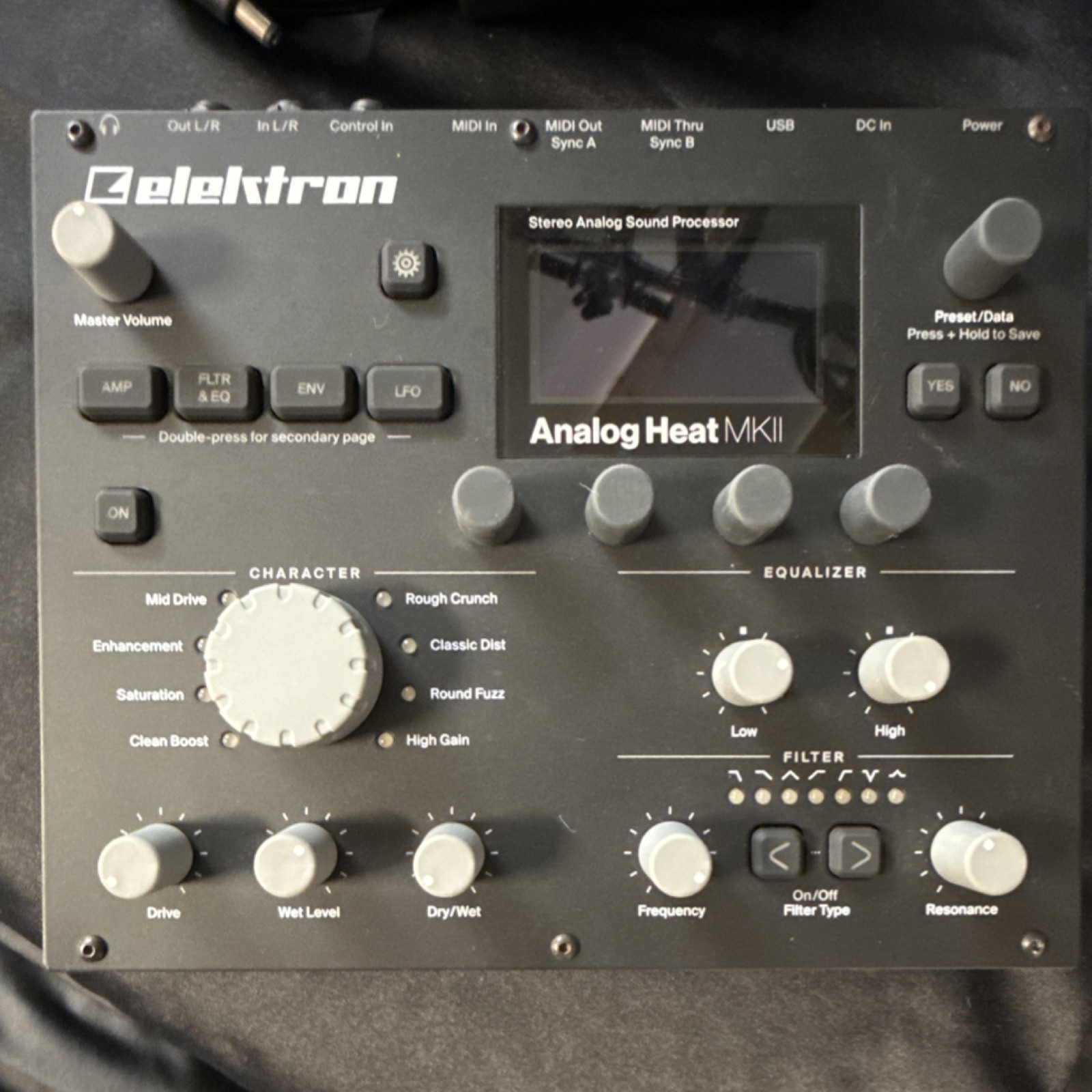 Elektron Analog Heat MKII Stereo Tabletop Processor Distortion Saturation Fuzz