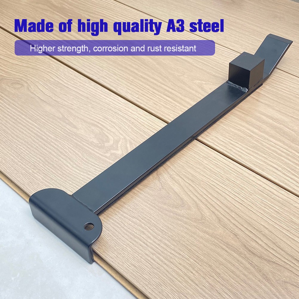 Flooring Tool with Felt Pad Professional Pull Back Hook Pry Installation Bar