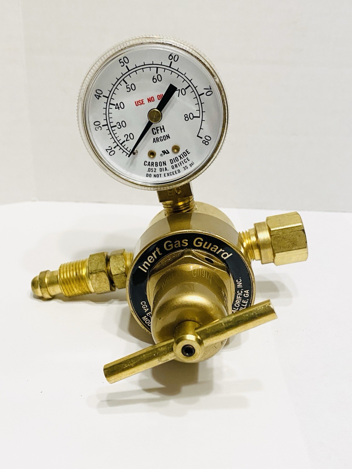 Harris 301-80 IGGRF Inert Gas Guard Flow Regulator 0-80 CFH