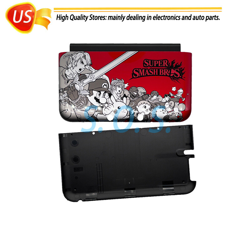 Pattern Top & Bottom Replace For Nintendo 3DS XL 3DS LL Plate housing Shell Case