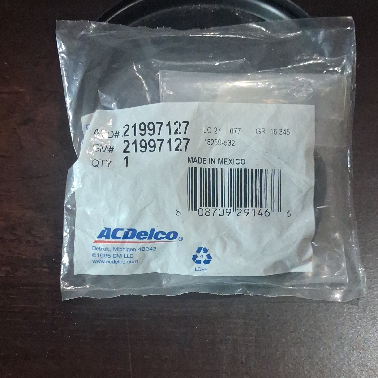 Fits GM 21997127 OEM 3 Button Key Fob