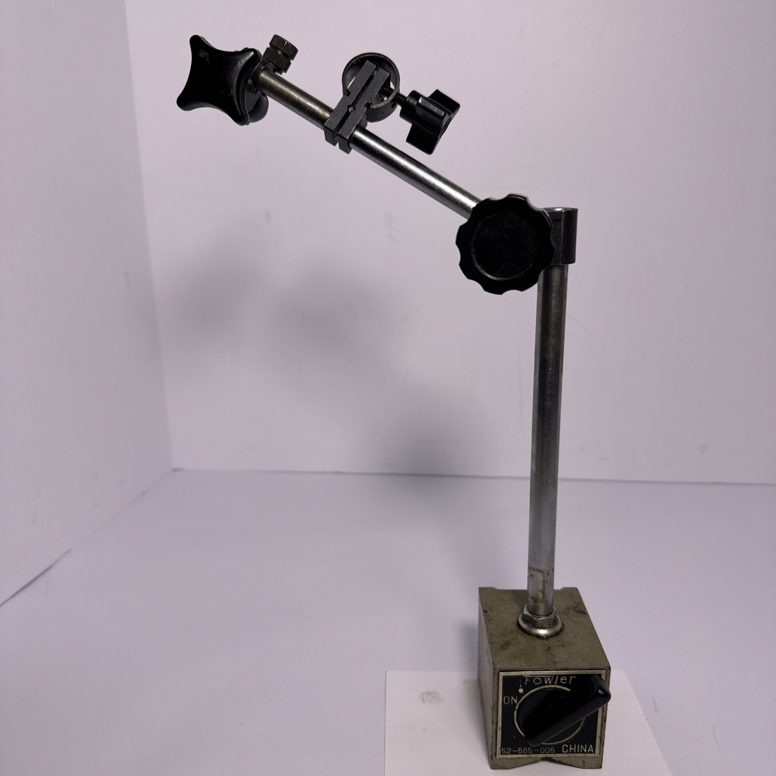 Fowler 52-585-005 Magnetic Base Dial Indicator Holder Machinist Tool Stand