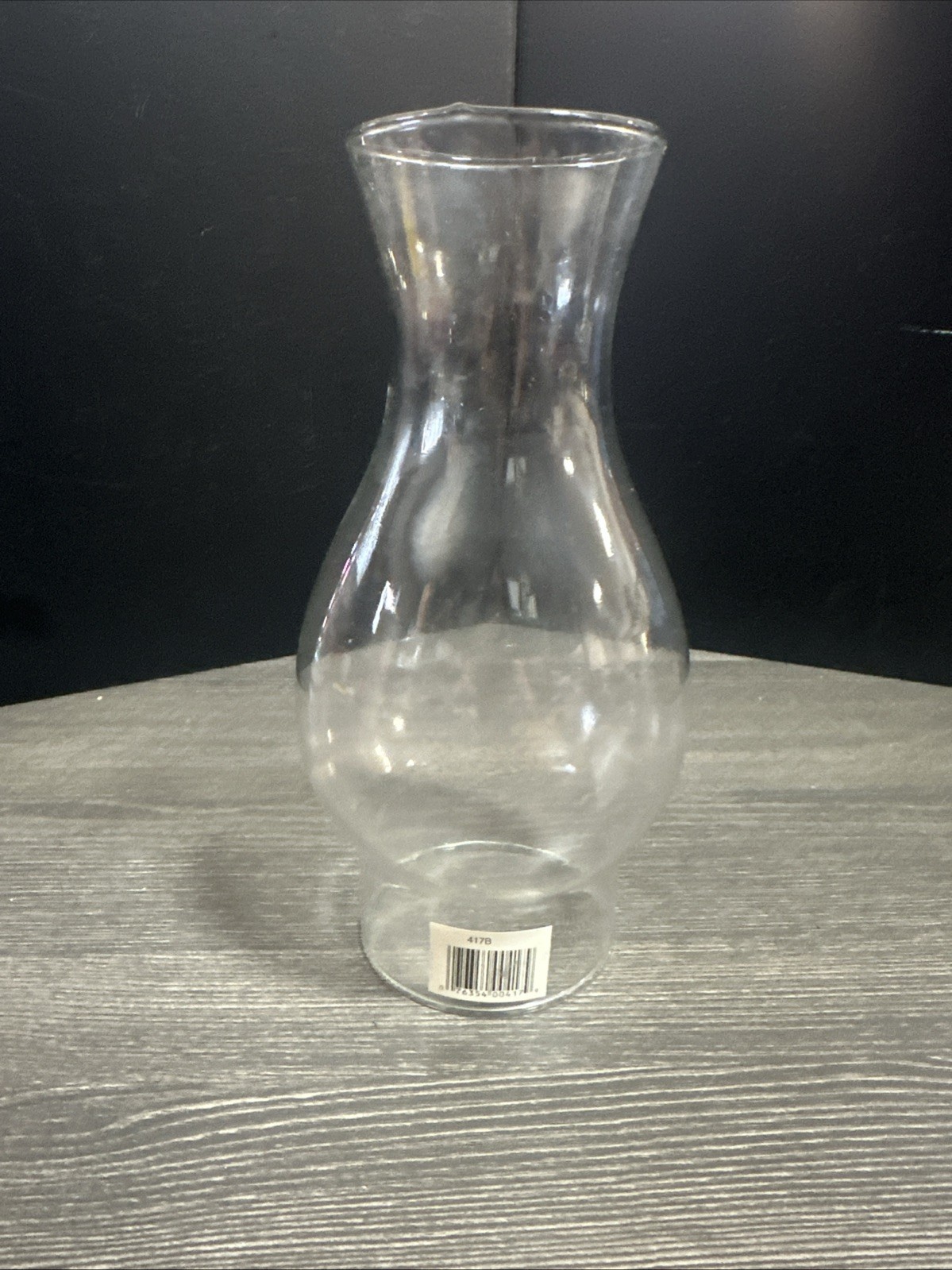 Flaretop Oil Lamp Chimney for Oil Lamp, 417B NOS