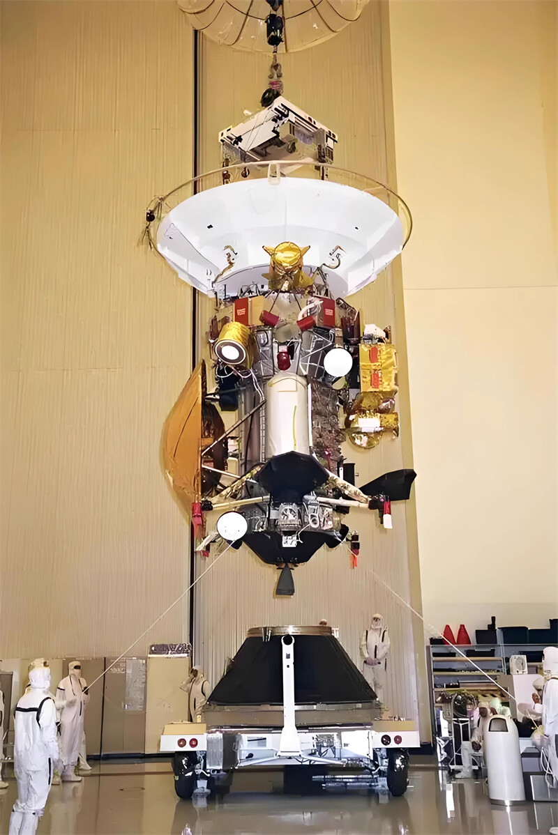 1/48 Scale JPL Cassini-Huygens Spacecraft Explorer Model 3D Print Model Toy Gift