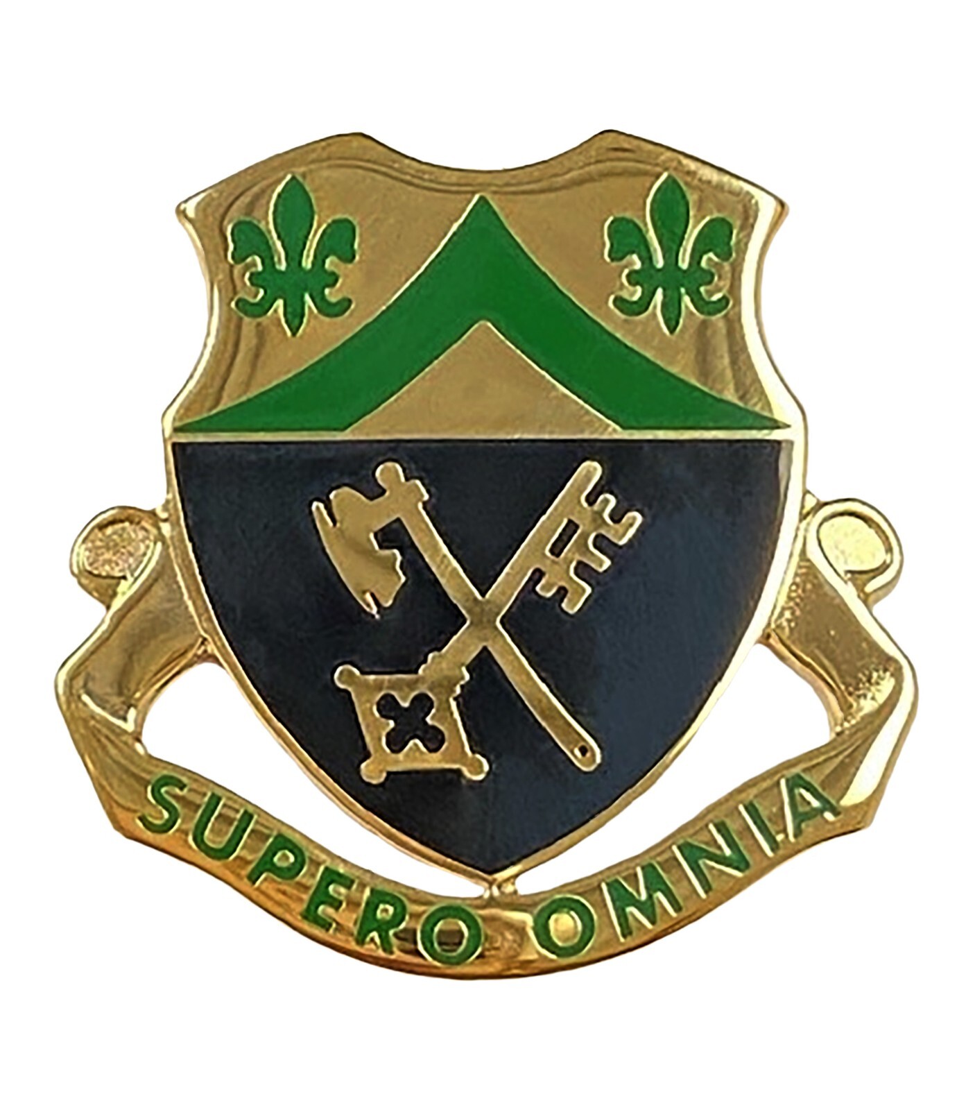 U.S. Army 81st Armor Unit Crest "SUPERO OMNIA" (each)
