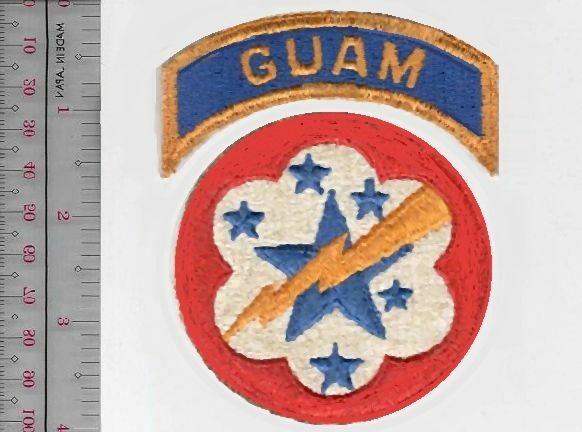 US Army Japan Army Western Pacific Occupation Forces Guam Tab NO TARIFF