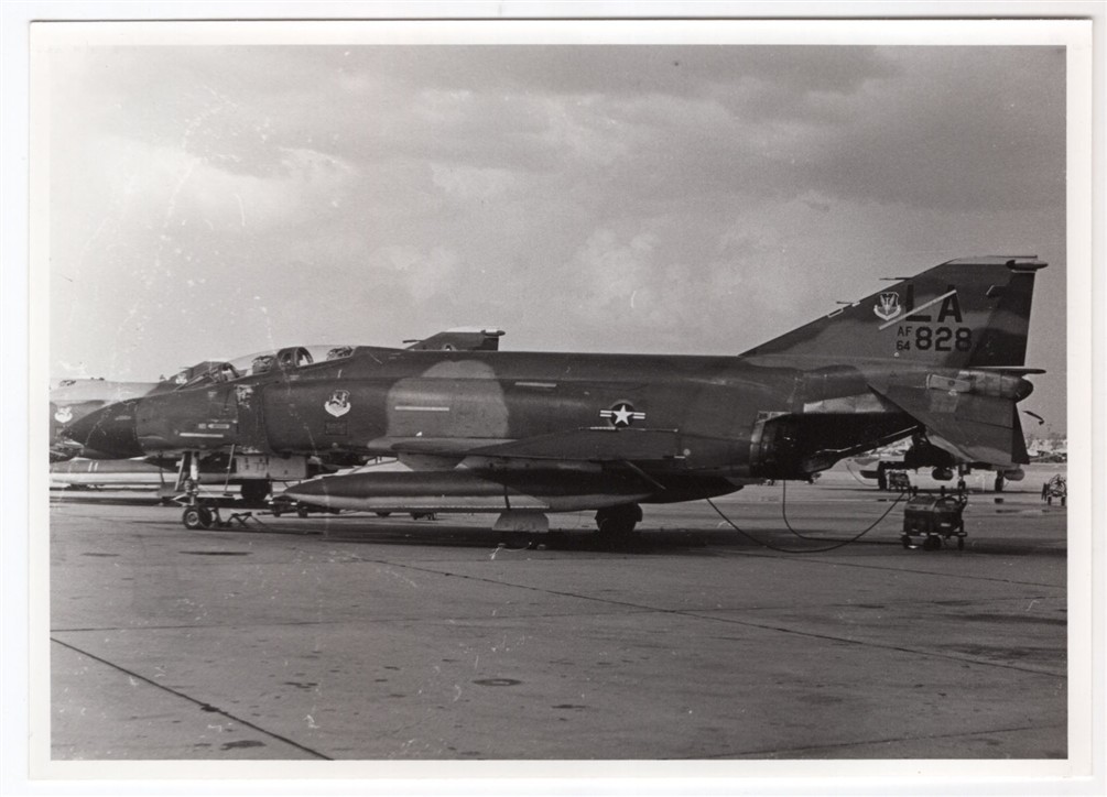 1980 USAF F-4C Phantom II 64828 64-0828 of 58th TFW at Luke AFB Original Photo