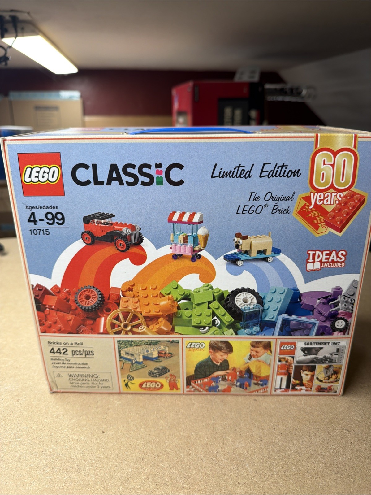 LEGO Classic Set 10715 Limited Edition 60th Anniversary NEW Sealed Box