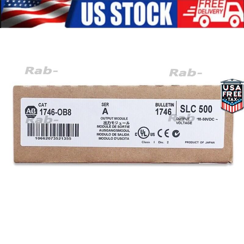 New Factory Sealed 1746-OB8 FREE SHIPPING Allen bradley 1746OB8