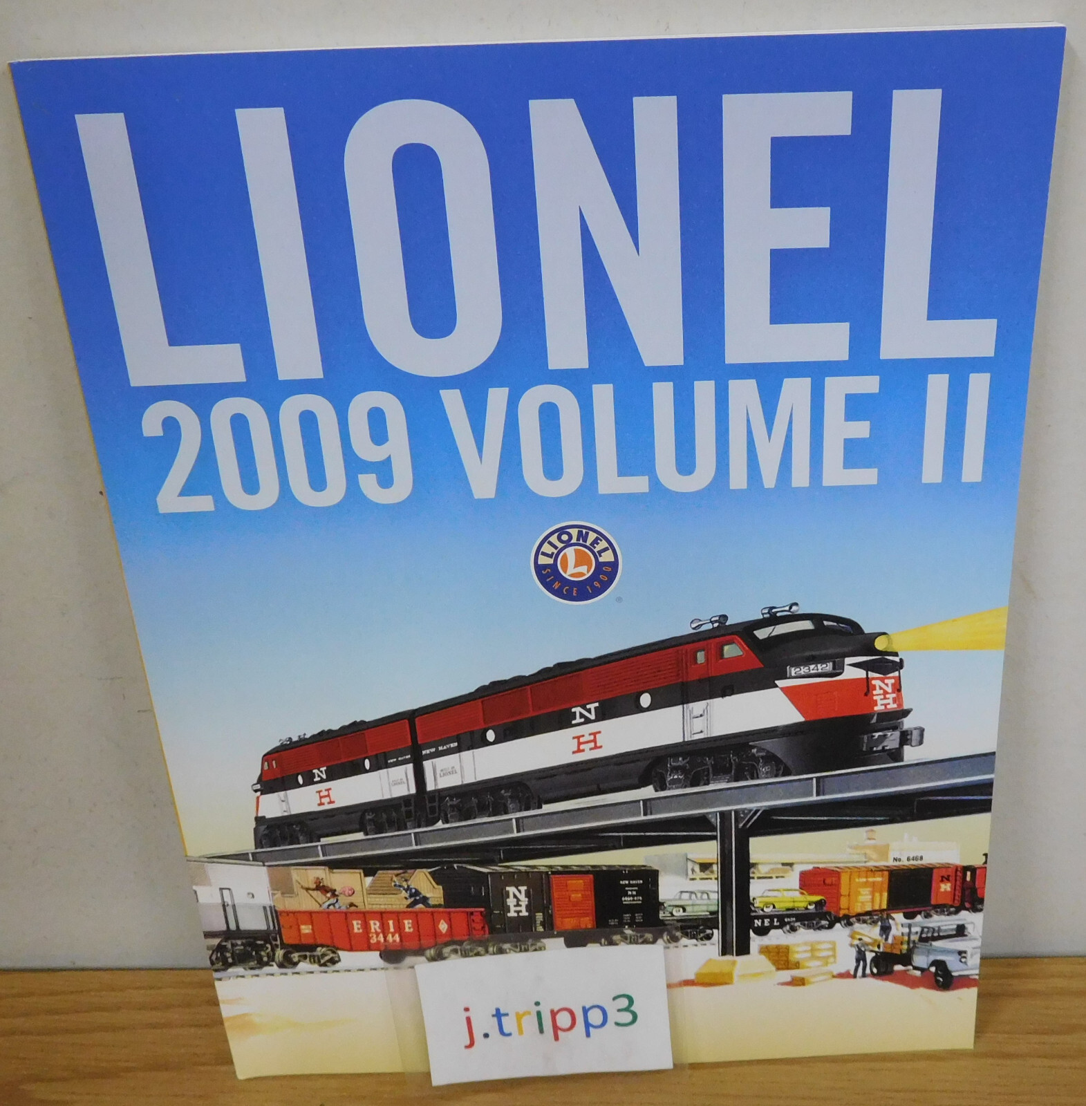 Lionel Trains 2009 Volume 2 Catalog Book O Gauge Scale New Haven AA Cover