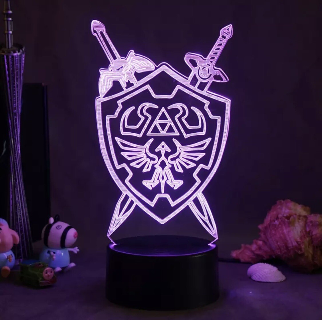 3D Illusion Gaming Night Lamps￼