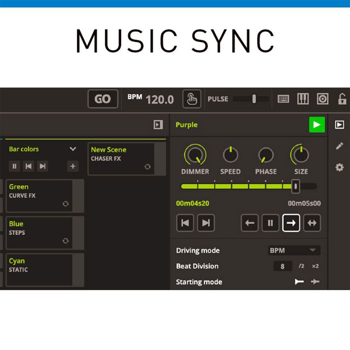 ADJ myDMX 5 Express DMX Lighting Control Software Hardware PC Mac