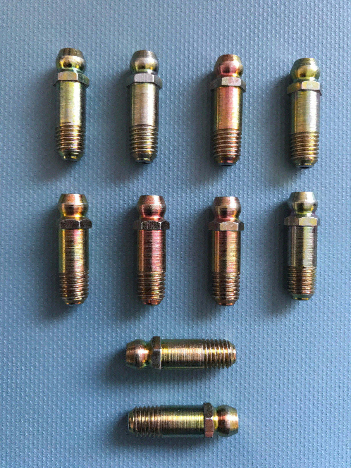 Extra Long Straight Grease Nipple Fitting 1/4" x 28 SAE LT, 15/16" (23mm) long