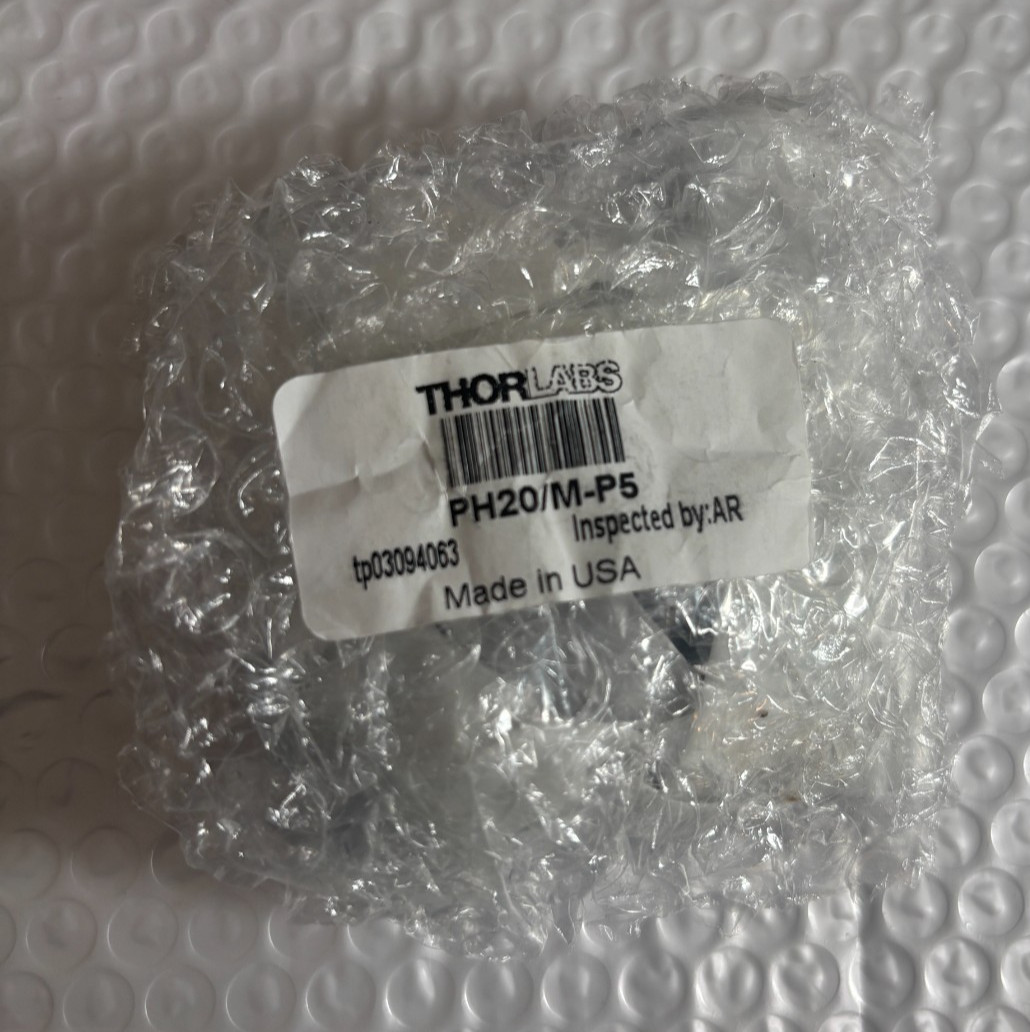 Thorlabs PH20/M  Post Holder, Spring-Loaded Hex-Locking Thumbscrew (5Pcs)