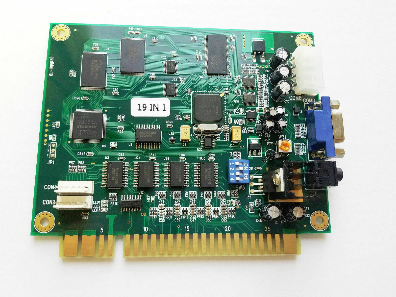 19 in 1 Horizontal Multicade Arcade Multigame Board FOR JAMMA Video Game PCB