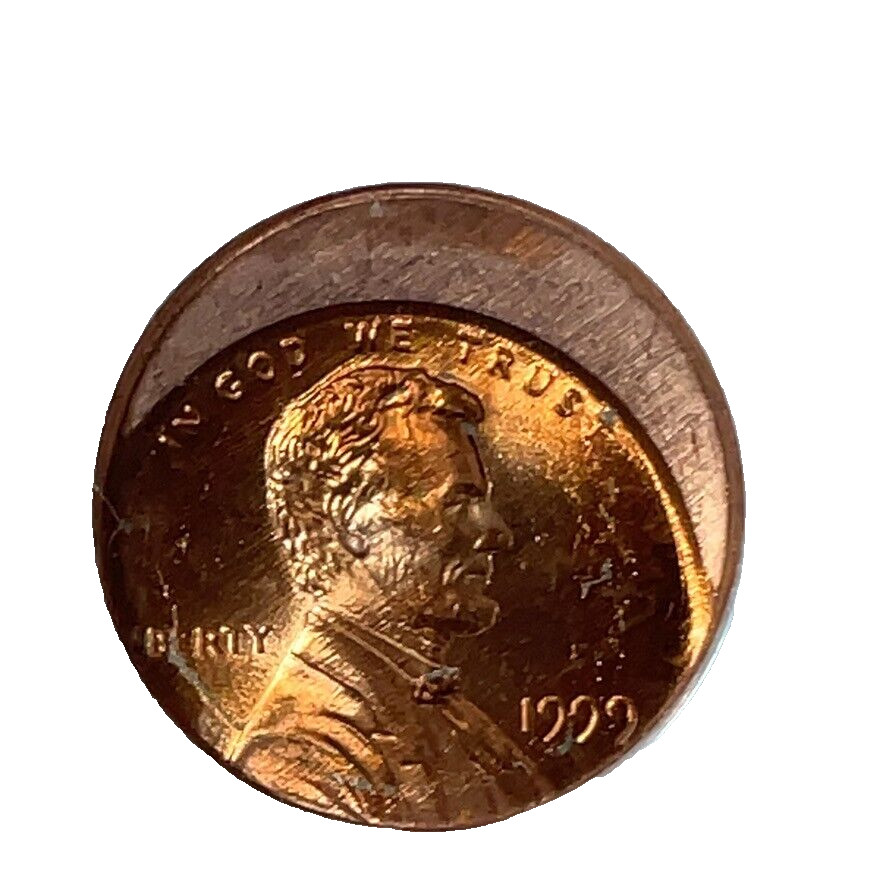 1999 Lincoln Memorial Cent Off-Center Error NGC MS65 RD