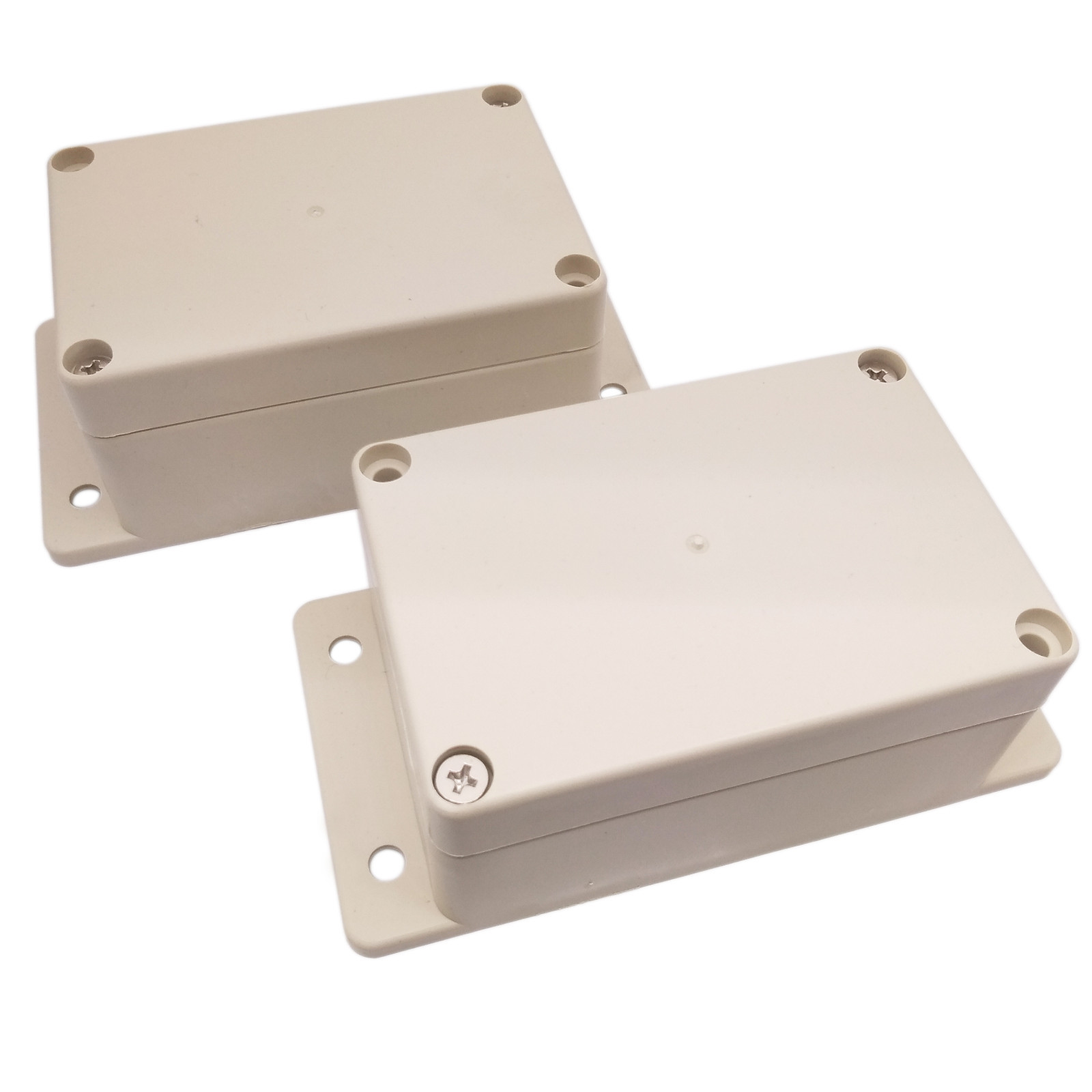 2x Waterproof Plastic Project Box Electronic Enclosure Case 100x68x50mm