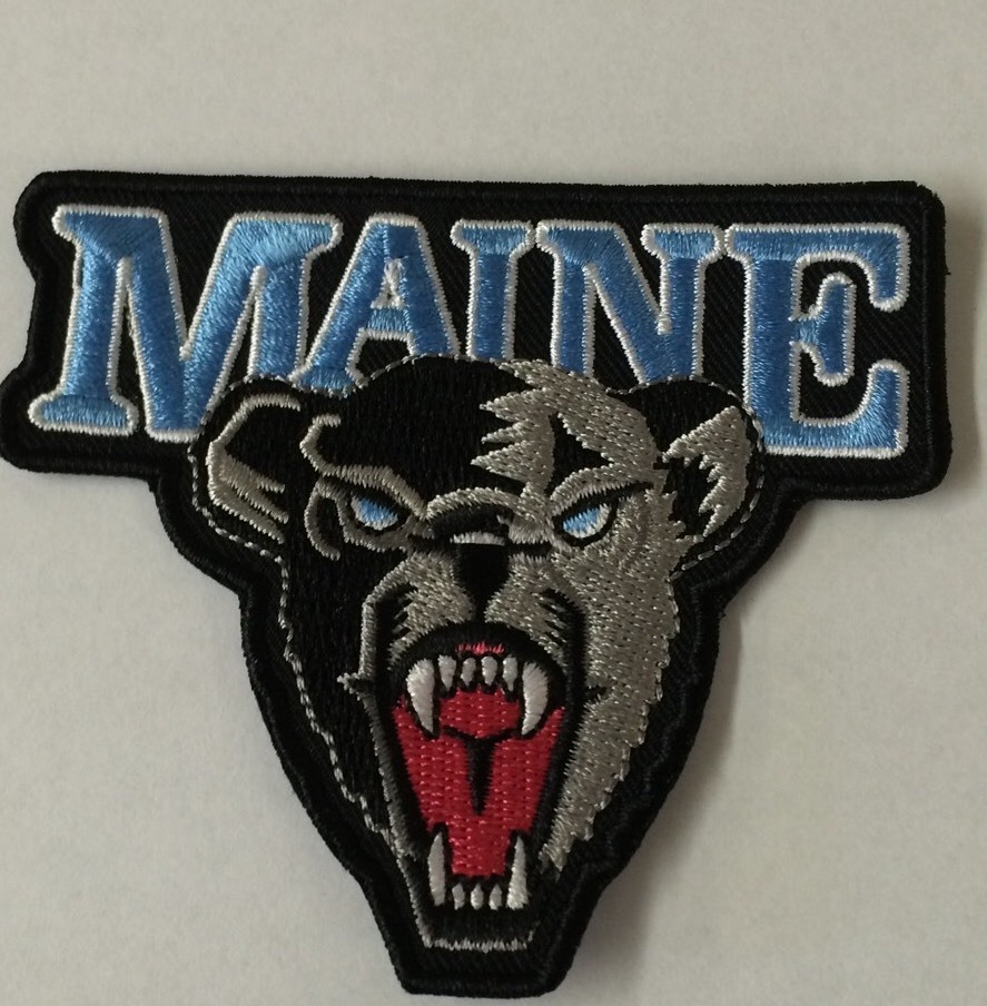 Maine black bears  Vintage Style iron on patch 3.5 X 3"