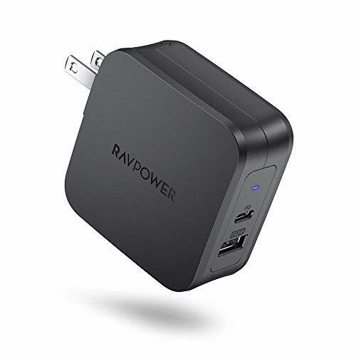 Super C 61W 2Port Dual Port PD USB-C Fast Wall Charger Power Adapter RP-PC105