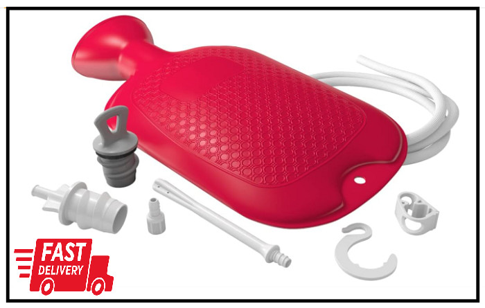 Douche Enema Bag Kit Reusable Colonic Perfect Travel Stop Constipation No Latex
