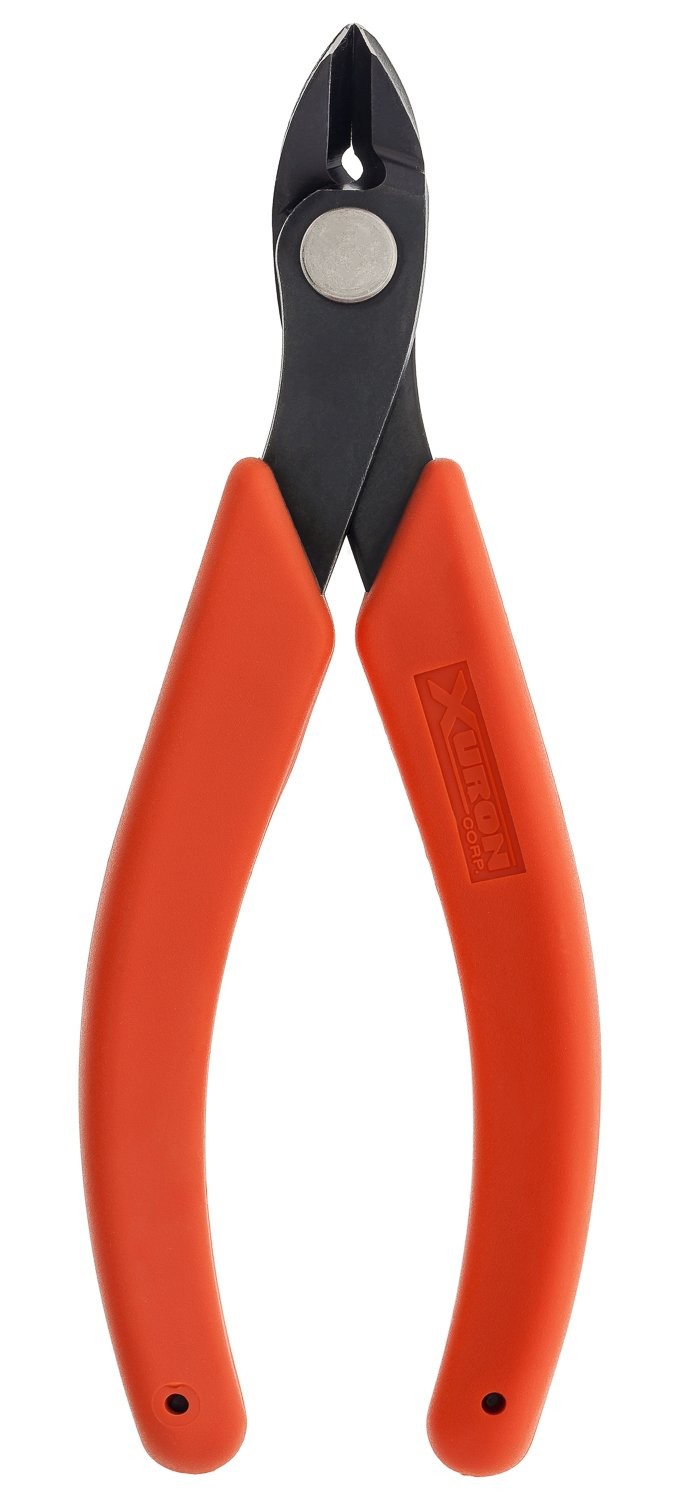 Xuron Maxi-Shear Flush Cutter - Semi - 2175B - 1-Pair Red