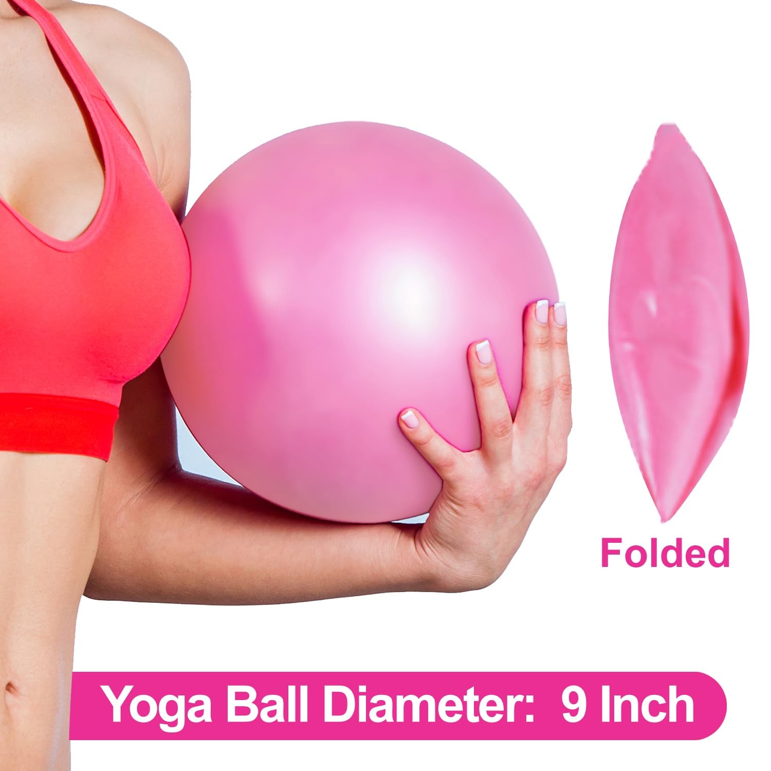 nononfish Mini Exercise Barre for Yoga,Pilates, Stability Exercise Home Worko...