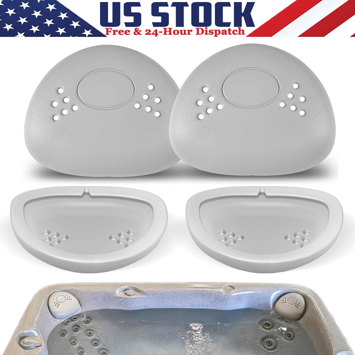 6472-972 Spa Headrest Pillow for 2003+ Sundance/Sweetwater Bahia Cayman Lagunas
