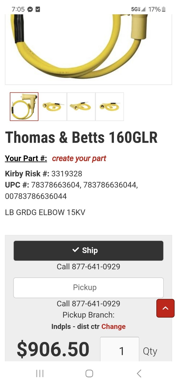 Thomas & Betts 160GLR