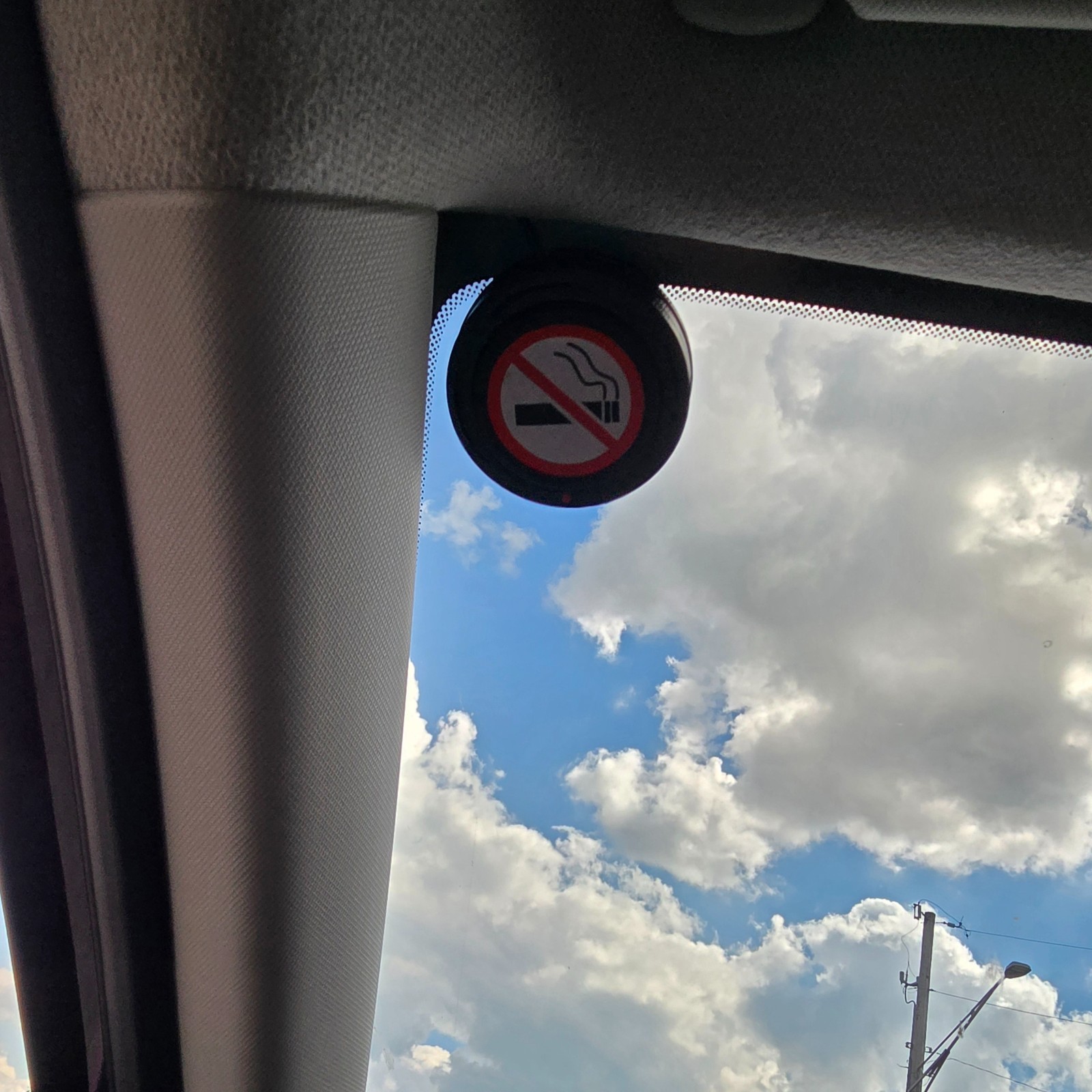 Rental Car Faux Smoke Sensor
