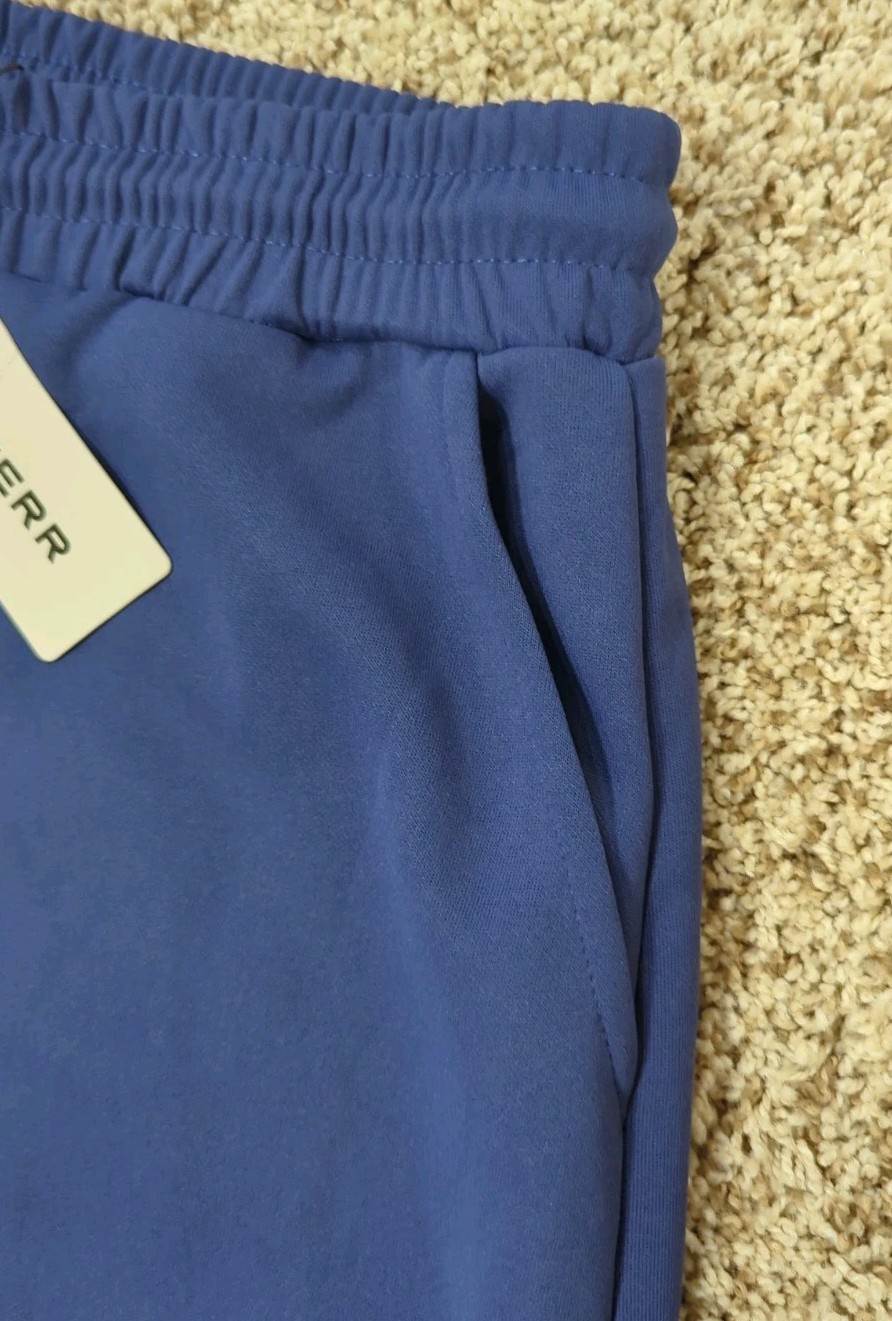 NWT Jmierr Size 34 Blue Drawstring Sweatpants *NEW*