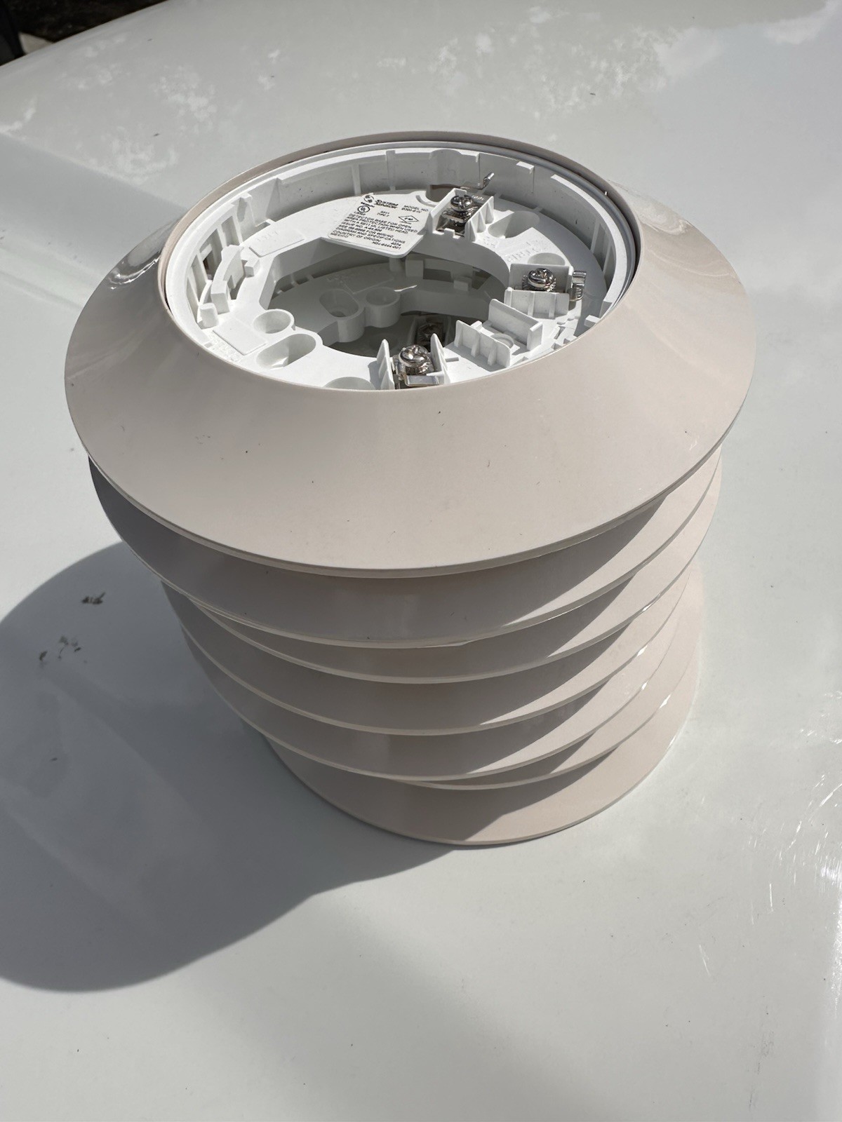 Lot of 7 NEW Fire-Lite SD365-IV compatible smoke detector bases —B300-6-IV style