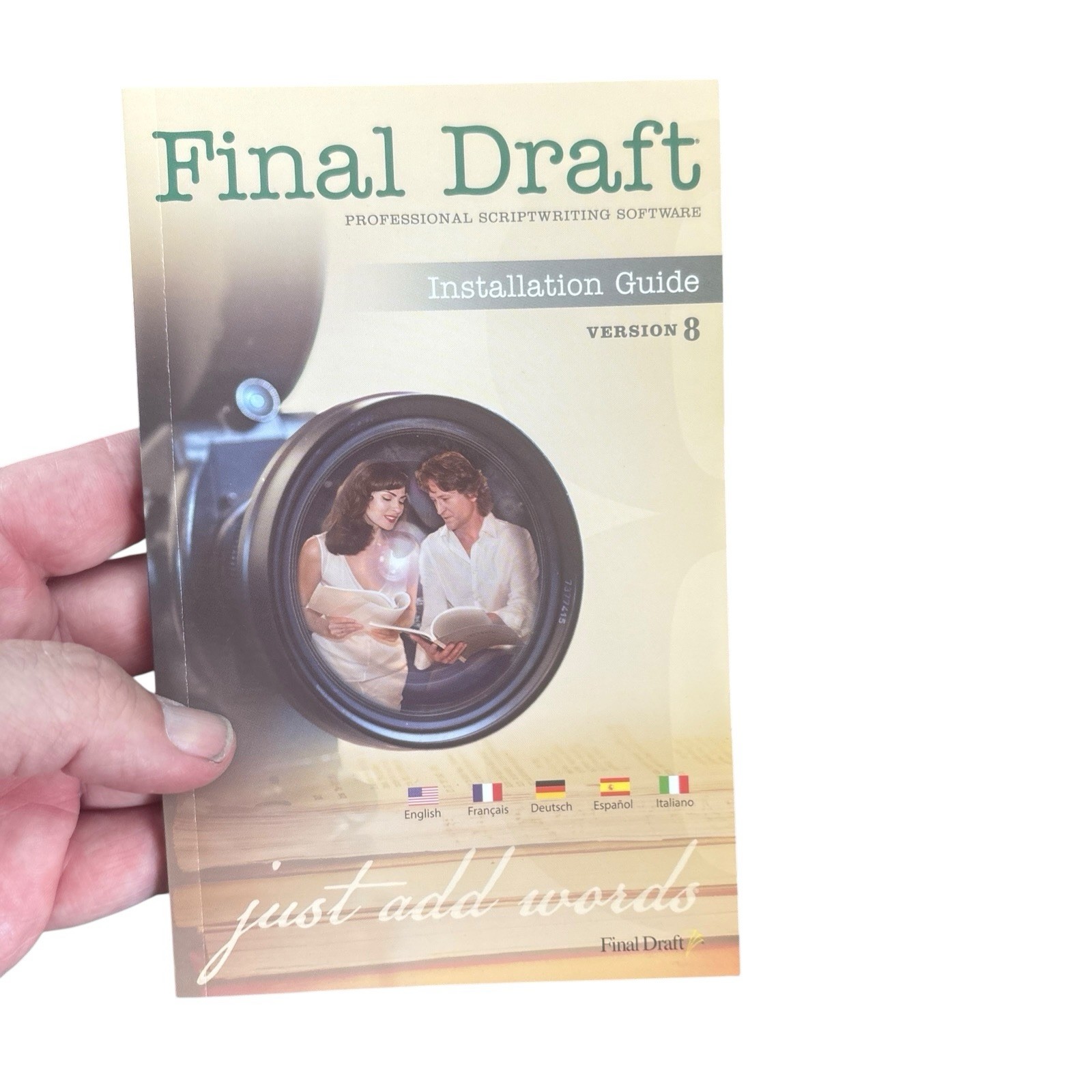 Final Draft Professional Scriptwriting Software Version 8 MAC Windows PC CD 2009