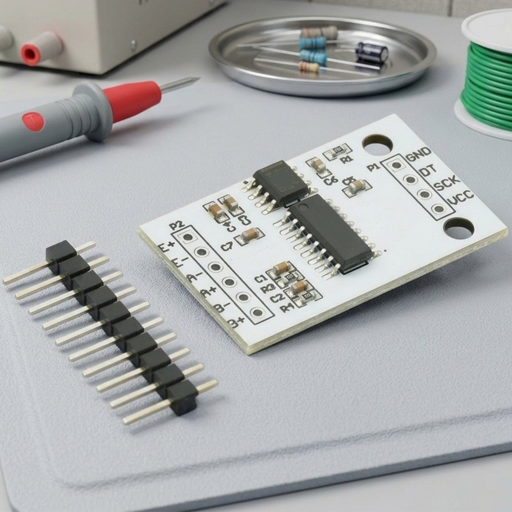 5pcs HX711 24-Bit Weighing Sensor Module PCB Based for bridge Sensor Front End