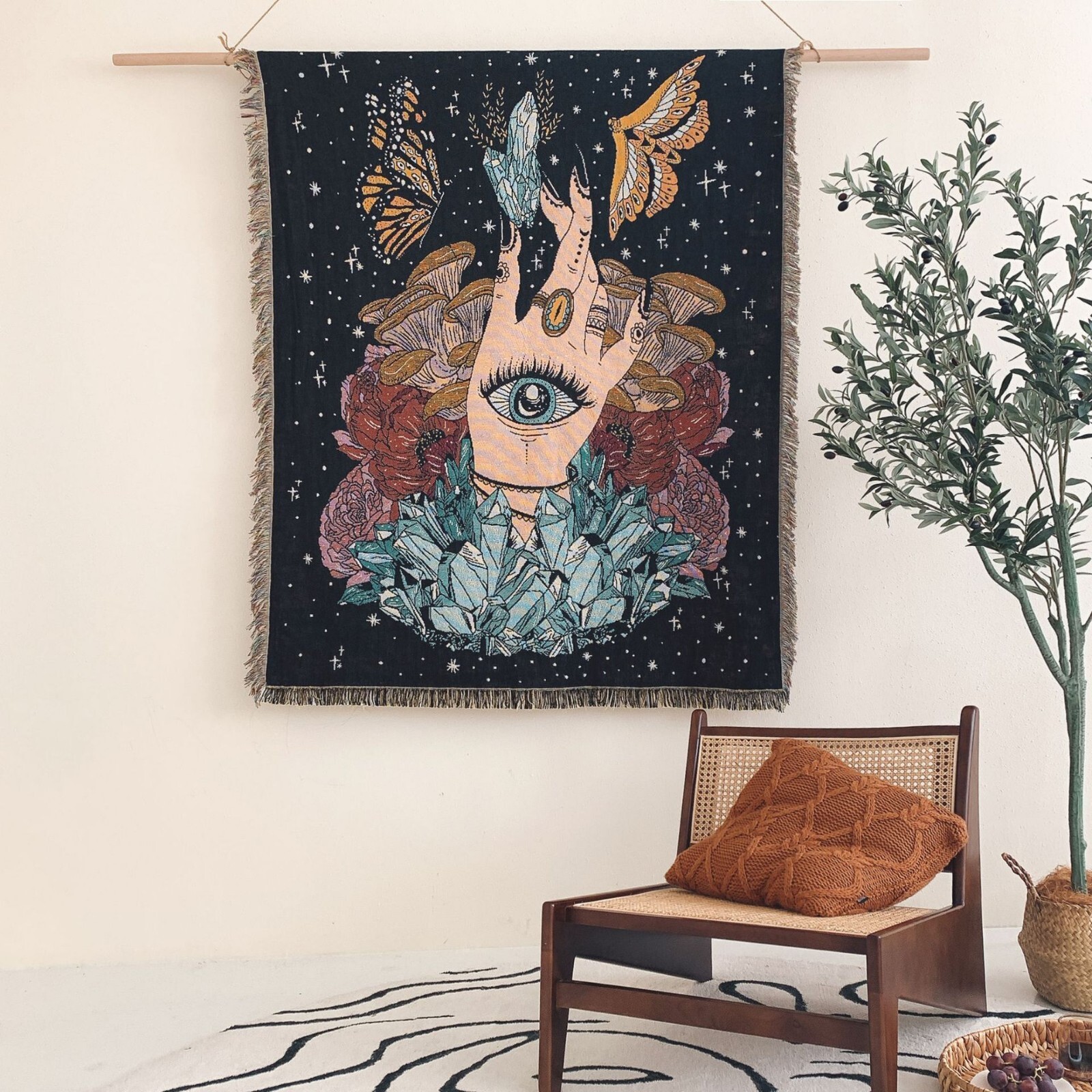 Bohemian Tapestry Warmer Blanket Dinning  130cmx160cm