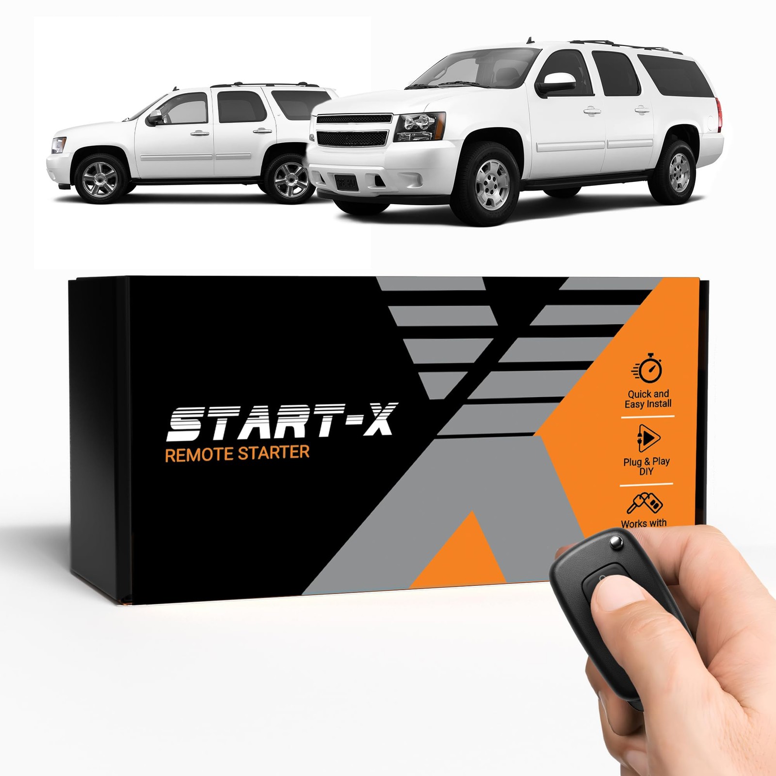 Start-X Remote Starter Kit for Chevrolet Tahoe, Yukon, Suburban (2007, 2008,...