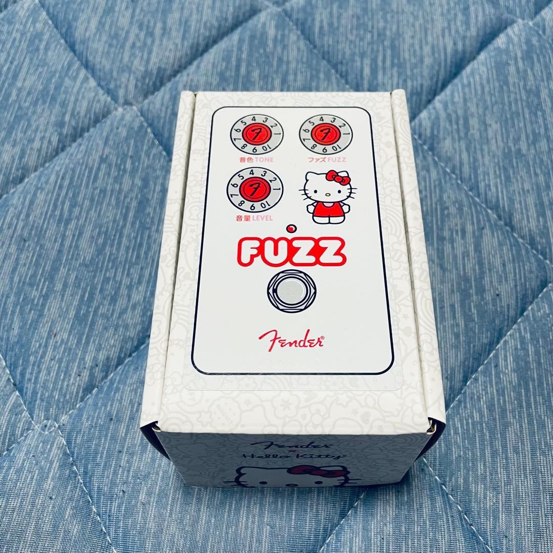 Fender x Hello Kitty White Fuzz Pedal Guitar Effects New Online Limited