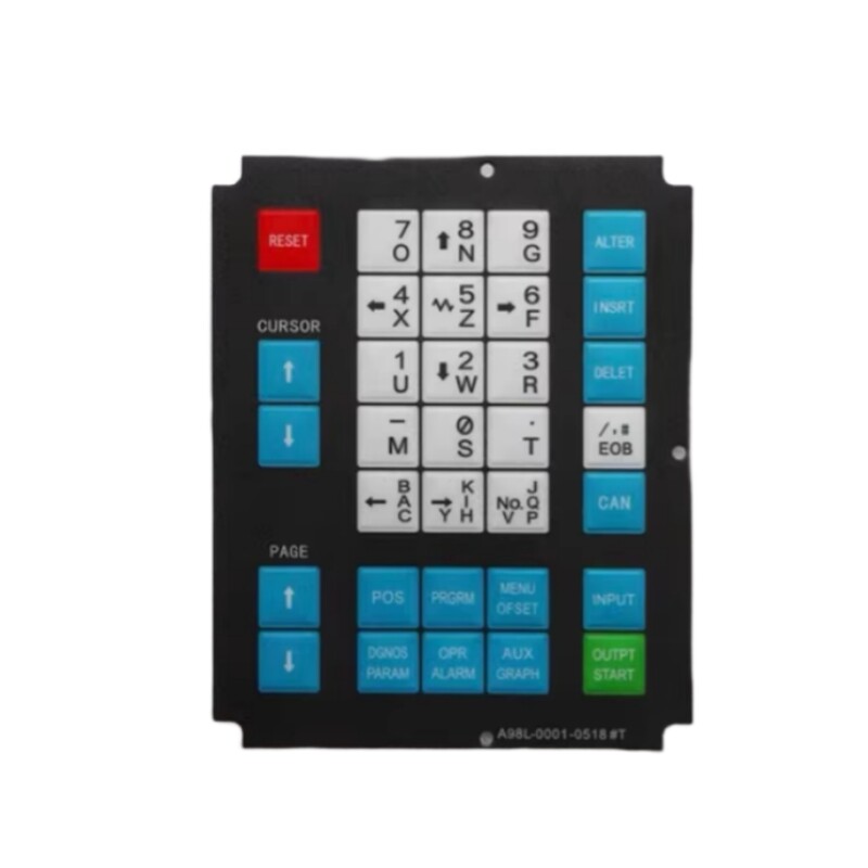 3PCS New FOR FANUC A98L-0001-0518#T Key film protection In Box Free Shipping