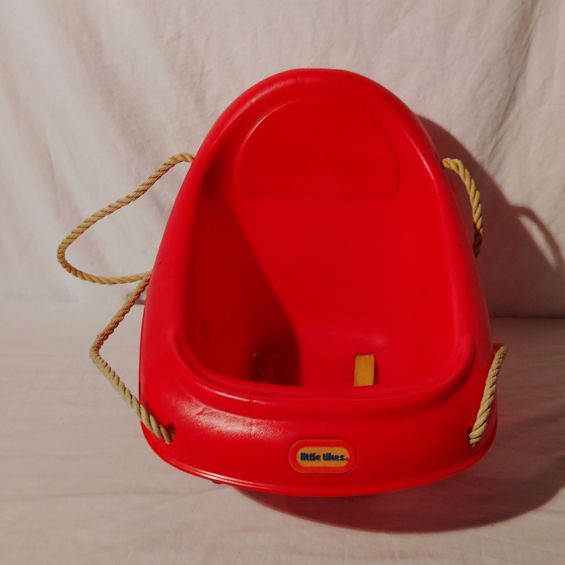 Little Tikes Red Toddler Swing with Rope Attachments for Ages 1-4 Years