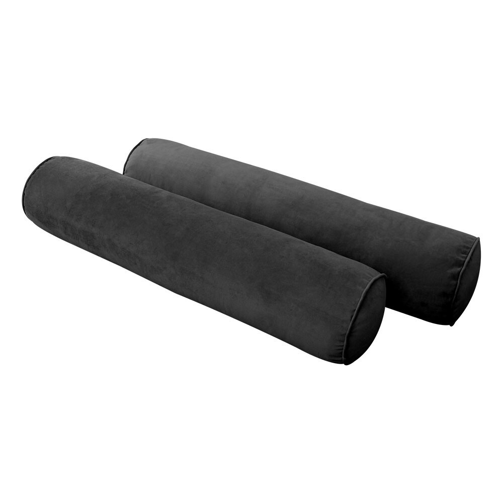 |SLIPCOVER ONLY| V5 Velvet Indoor Daybed Mattress Pillow Pipe Trim Full AD350